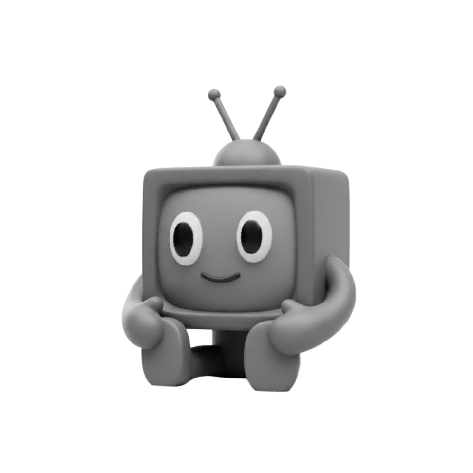 tube character sitting